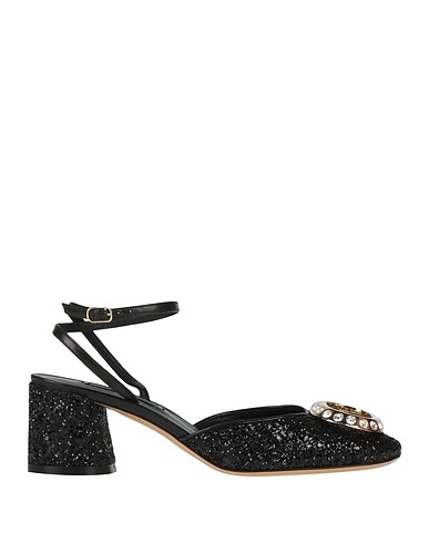 CASADEI Court Black Other Fibres