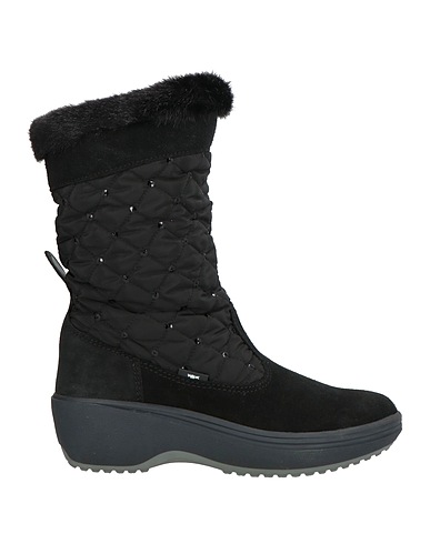MELLUSO WALK Stivaletti Nero Pelle, Fibre tessili