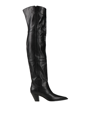 AGL Boots Black Leather