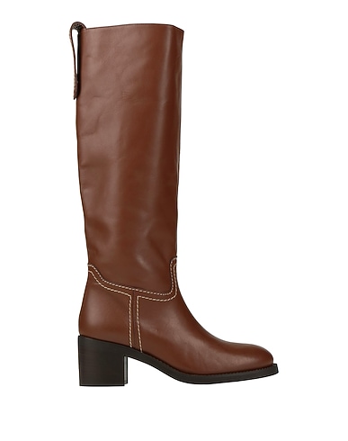 SEMICOUTURE Boots Brown Leather