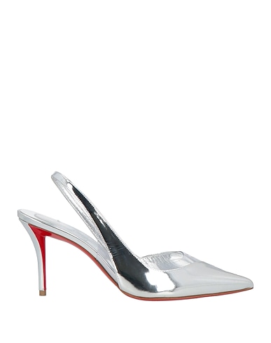CHRISTIAN LOUBOUTIN Pump Silver Leather