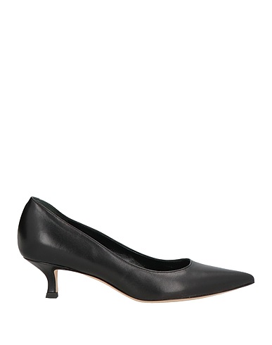 GUGLIELMO ROTTA Court Black Leather
