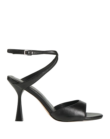 CAFèNOIR Sandals Black Leather