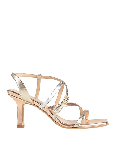 PINKO Sandals Platinum Leather