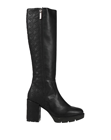 POLLINI Boots Black Leather