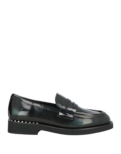 ASH Mocassins Noir Cuir