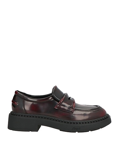 ASH Mocassino Bordeaux Pelle