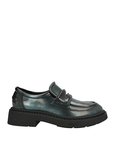 ASH Loafers Dark green Leather