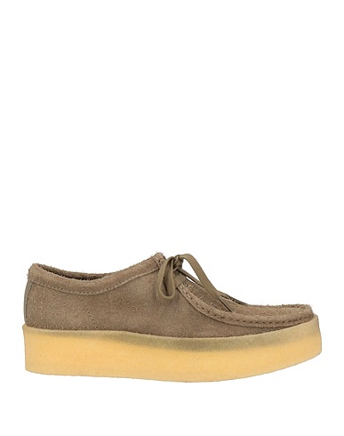 CLARKS Stringate Nocciola Pelle
