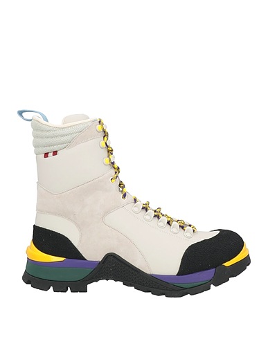 BALLY Ankle boot Light grey Textile fibers, Leather