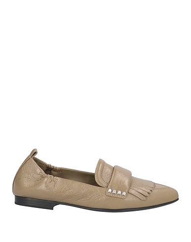 ASH Loafers Khaki Leather
