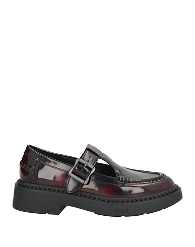 ASH Loafers Burgundy Leather