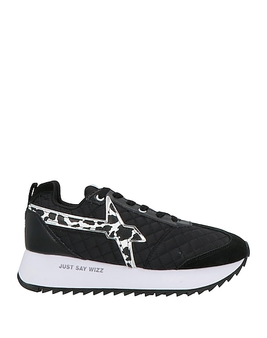 W6YZ Sneakers Nero Pelle, Fibre tessili