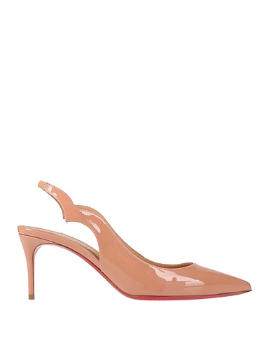CHRISTIAN LOUBOUTIN Décolleté Cipria Pelle
