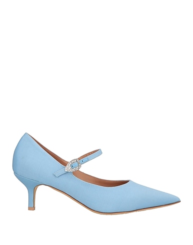 MALONE SOULIERS Court X TABITHA SIMMONS Sky blue Textile fibres