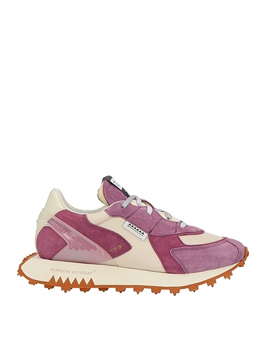 RUN OF Sneakers Malva Pelle, Fibre tessili