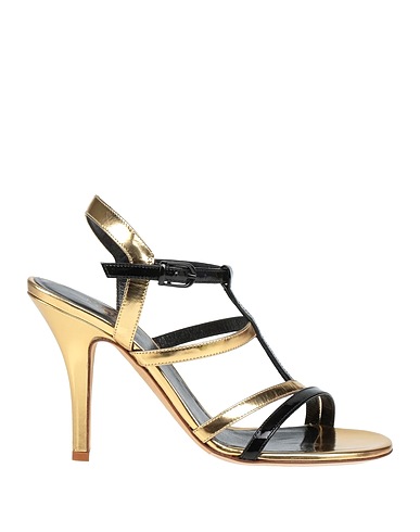 ARNIA Sandali Oro Pelle