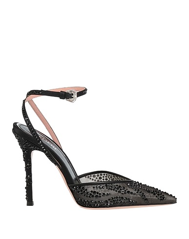 GEDEBE Pump Black Textile fibers, Leather