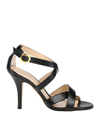 ARNIA Sandals Black Leather