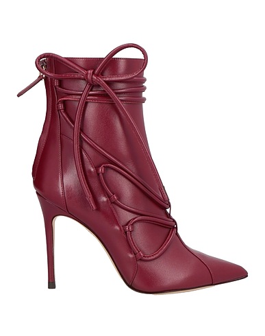 SOPHIA WEBSTER Ankle boot Burgundy Leather