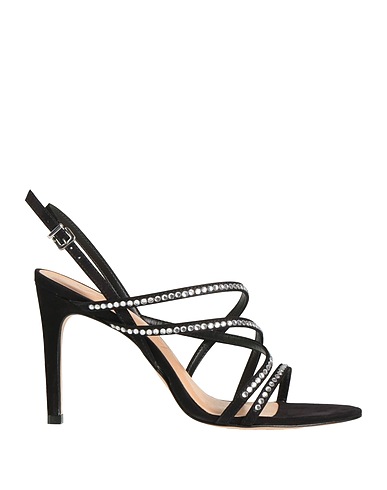 VICENZA) Sandals Black Leather
