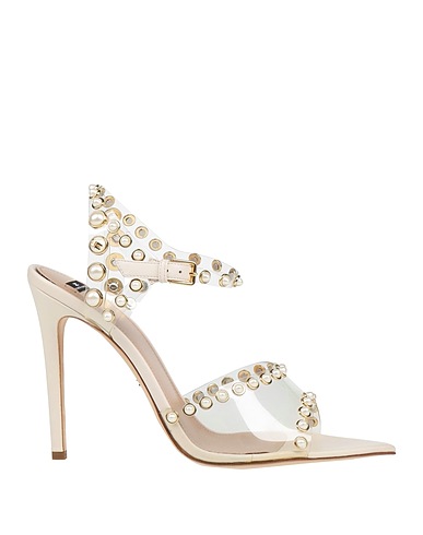 ELISABETTA FRANCHI Sandals Ivory Rubber
