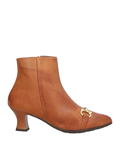PITILLOS® Ankle boot Tan Leather