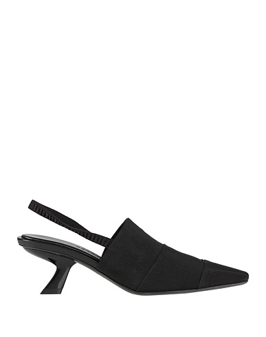 FERRAGAMO Pump Black Textile fibers