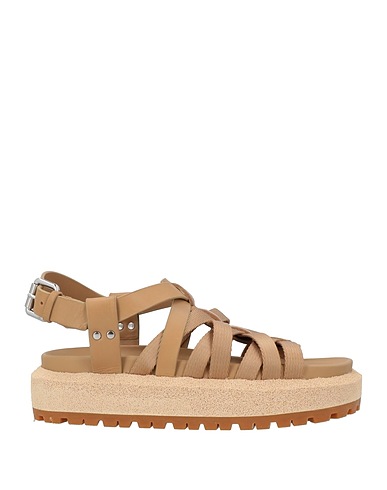 RAG & BONE Sandali Beige Pelle, Fibre tessili