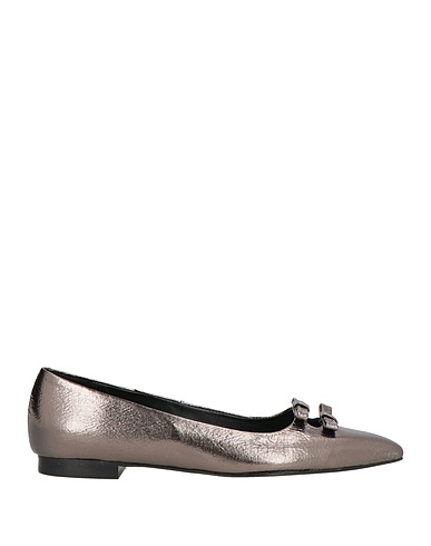 ZINDA Ballet flats Gunmetal Leather