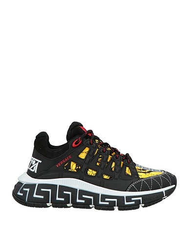 VERSACE Sneakers Nero Fibre tessili