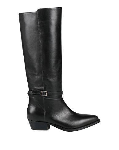TWINSET Boots Black Leather