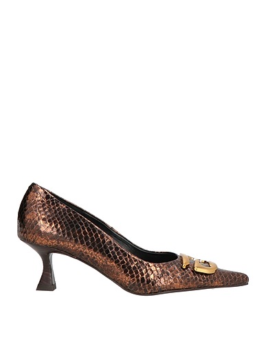 ZINDA Pump Bronze Leather
