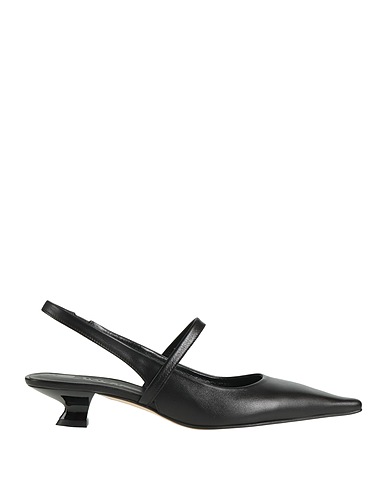 ZINDA Court Black Leather