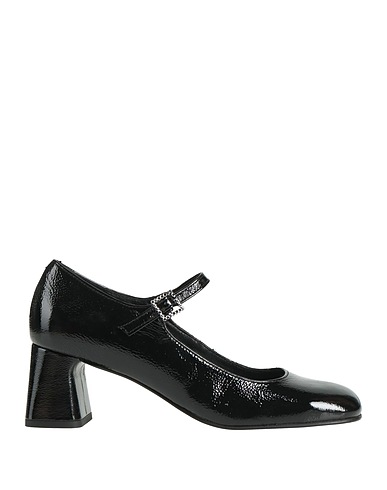ZINDA Court Black Leather