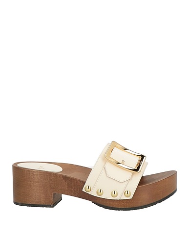BALLY Mules and clogs Cream Calfskin