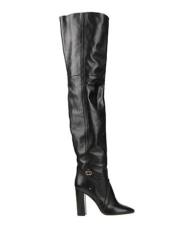 ELISABETTA FRANCHI Boots Black Leather