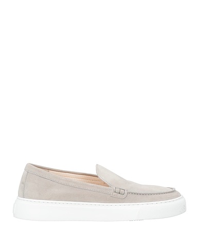 DOUCAL'S Loafers Light grey Leather