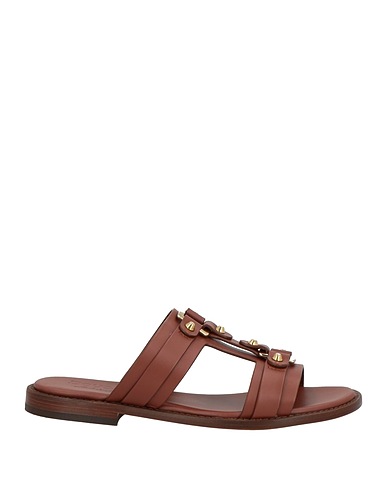 DOUCAL'S Sandals Brown Leather