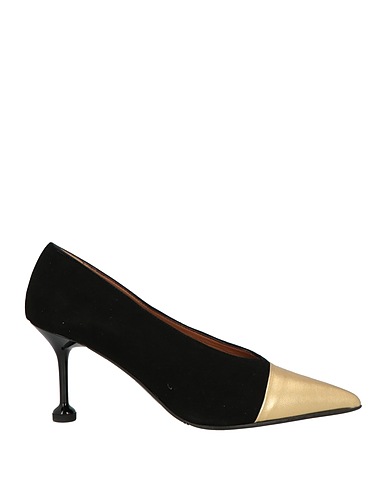 VALINI Décolleté Nero Pelle