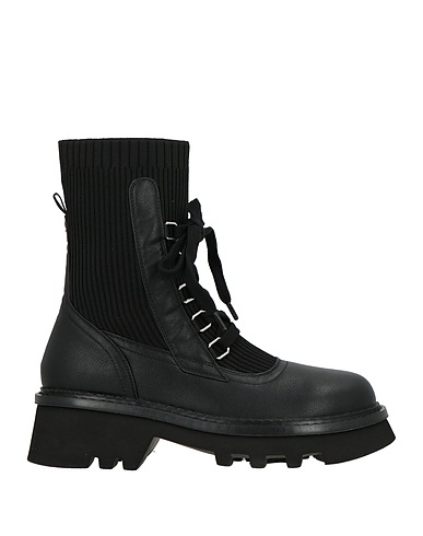 NOA HARMON Ankle boot Black Textile fibers
