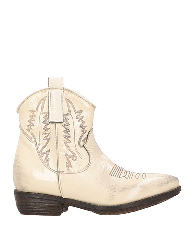 ZOE Ankle boot Cream 100% Leather