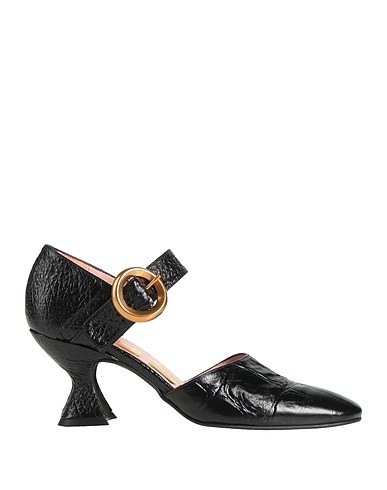 RAS Court Black Leather