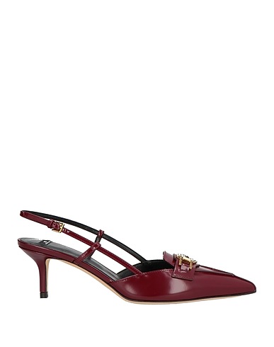 ELISABETTA FRANCHI Pump Burgundy Leather