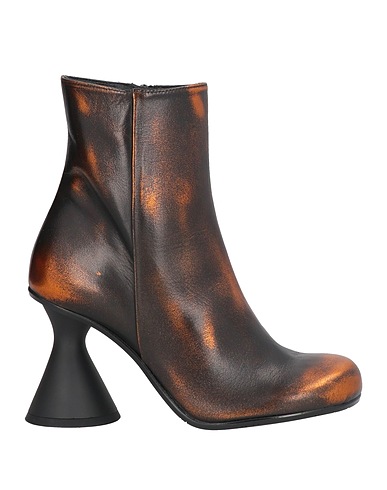 RAS Ankle boot Bronze Leather
