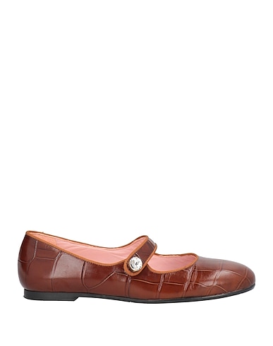 RAS Ballet flats MARRONE Leather