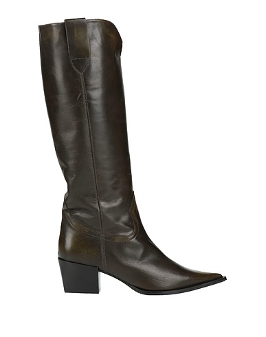 RAS Boots Dark green Leather