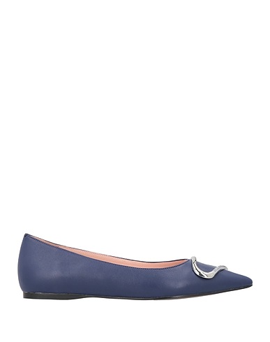 COCCINELLE Ballerine Blu navy Pelle