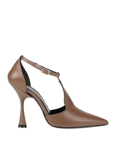 FRANCO COLLI Pump Brown Leather