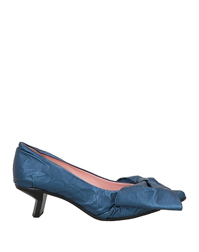 RAS Pump Navy Leather